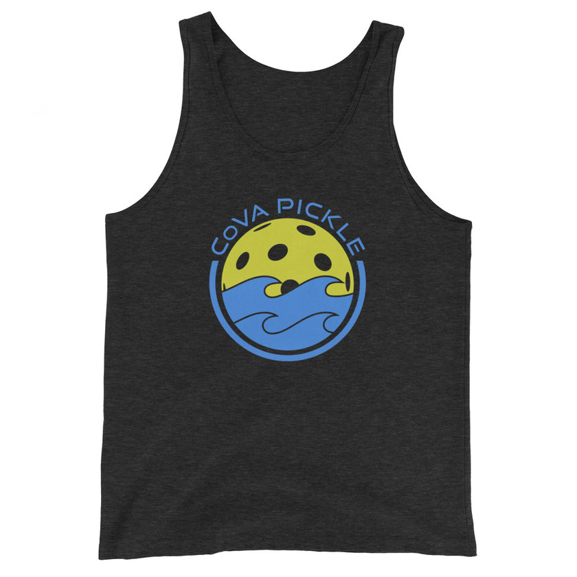 CoVA Pickle Ball & Waves Unisex Tank Top