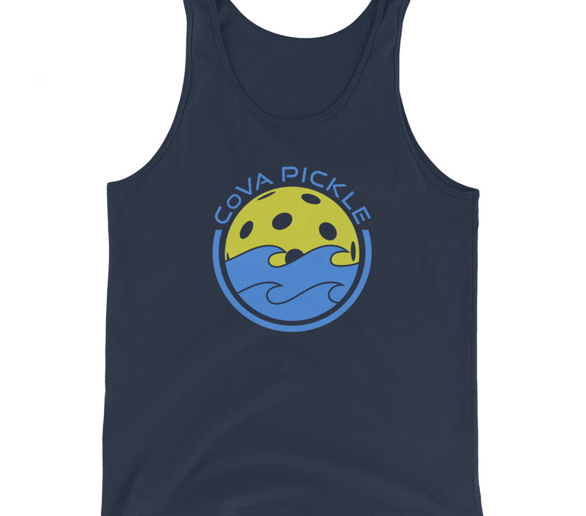 CoVA Pickle Ball & Waves Unisex Tank Top