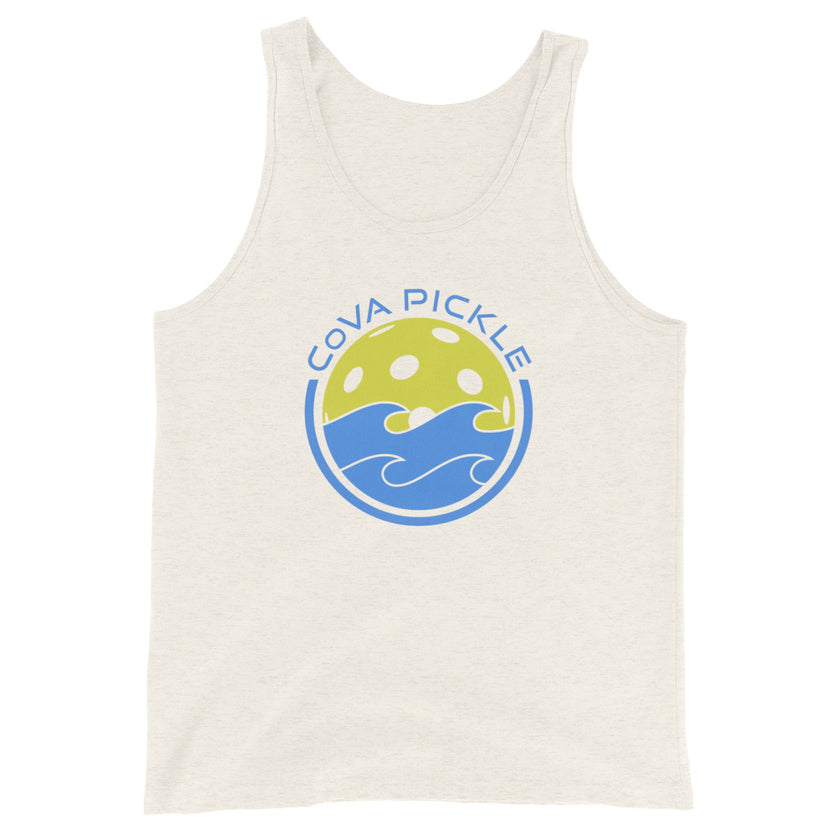 CoVA Pickle Ball & Waves Unisex Tank Top