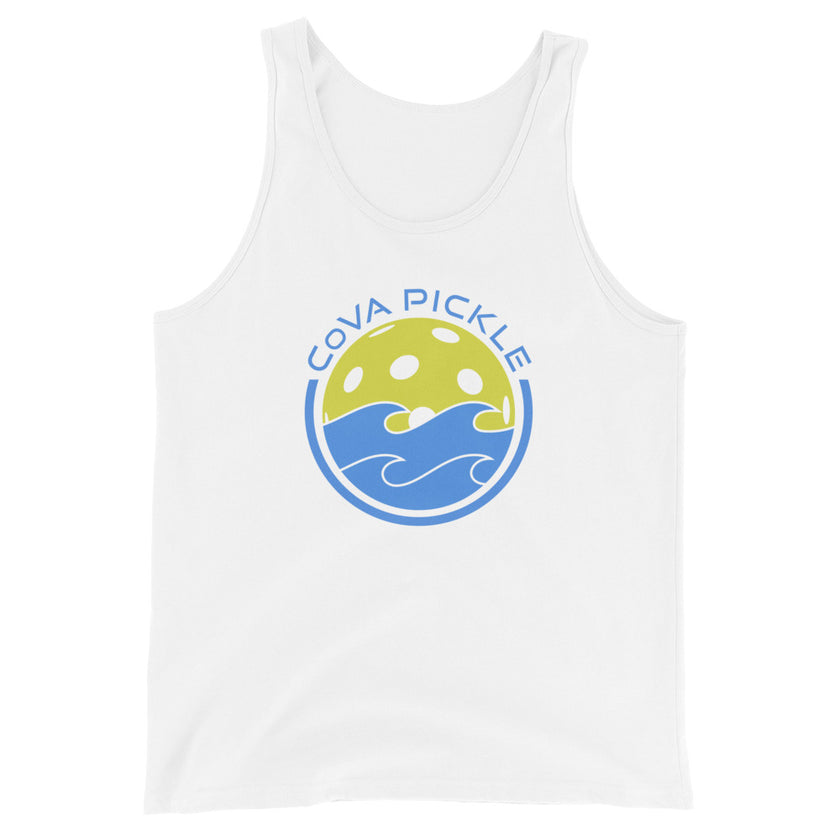 CoVA Pickle Ball & Waves Unisex Tank Top