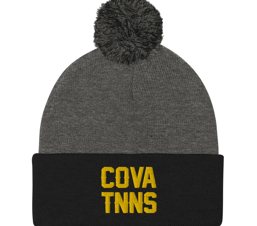 CoVA TNNS Pom-Pom Beanie by CoVA Tennis