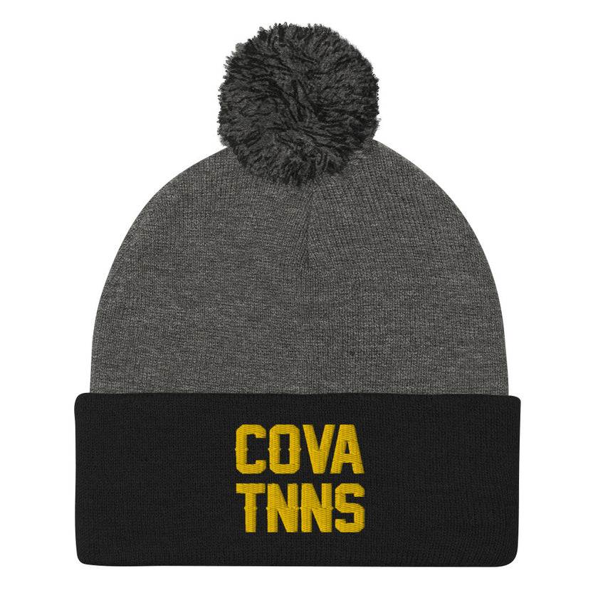 CoVA TNNS Pom-Pom Beanie by CoVA Tennis