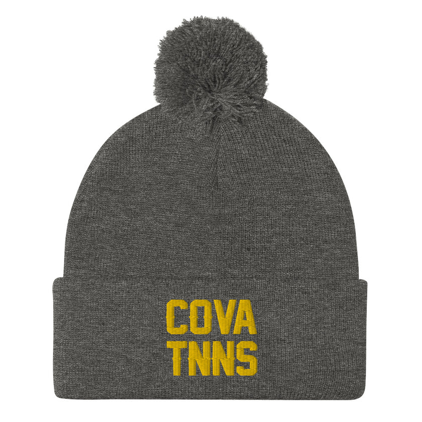 CoVA TNNS Pom-Pom Beanie by CoVA Tennis