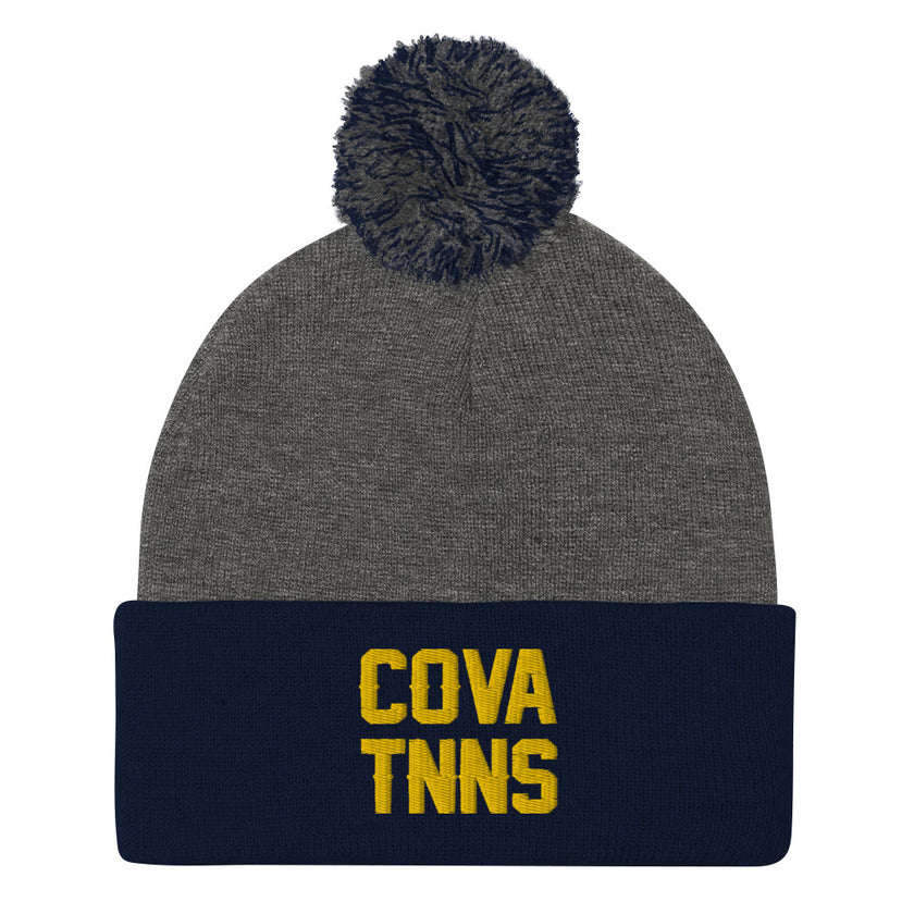 CoVA TNNS Pom-Pom Beanie by CoVA Tennis