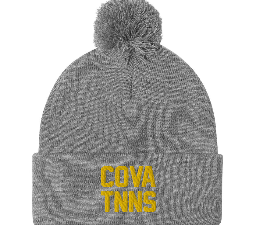 CoVA TNNS Pom-Pom Beanie by CoVA Tennis