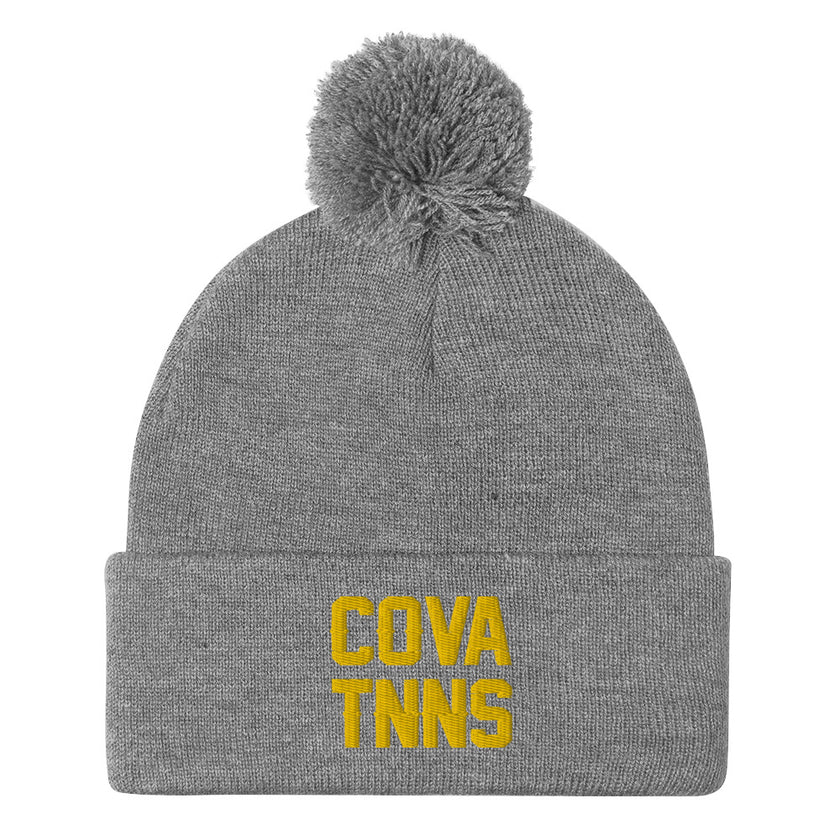 CoVA TNNS Pom-Pom Beanie by CoVA Tennis