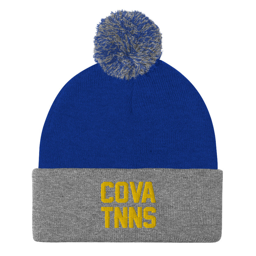 CoVA TNNS Pom-Pom Beanie by CoVA Tennis