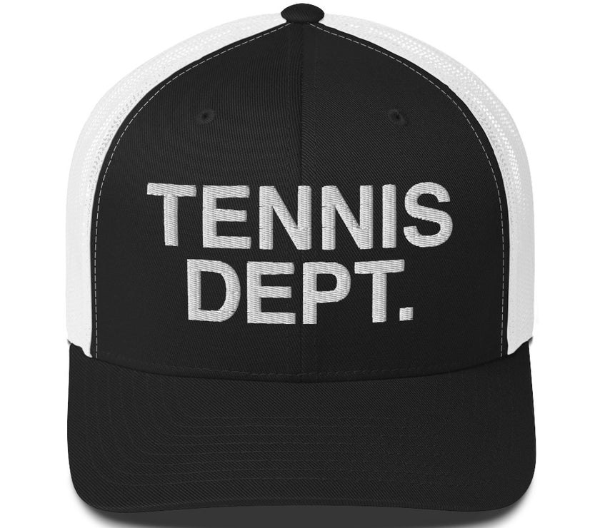 Tennis Dept Trucker Cap by CoVA Tennis