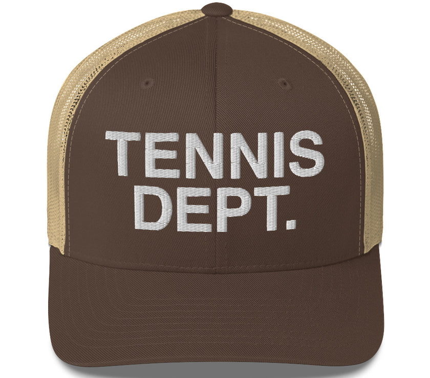 Tennis Dept Trucker Cap by CoVA Tennis