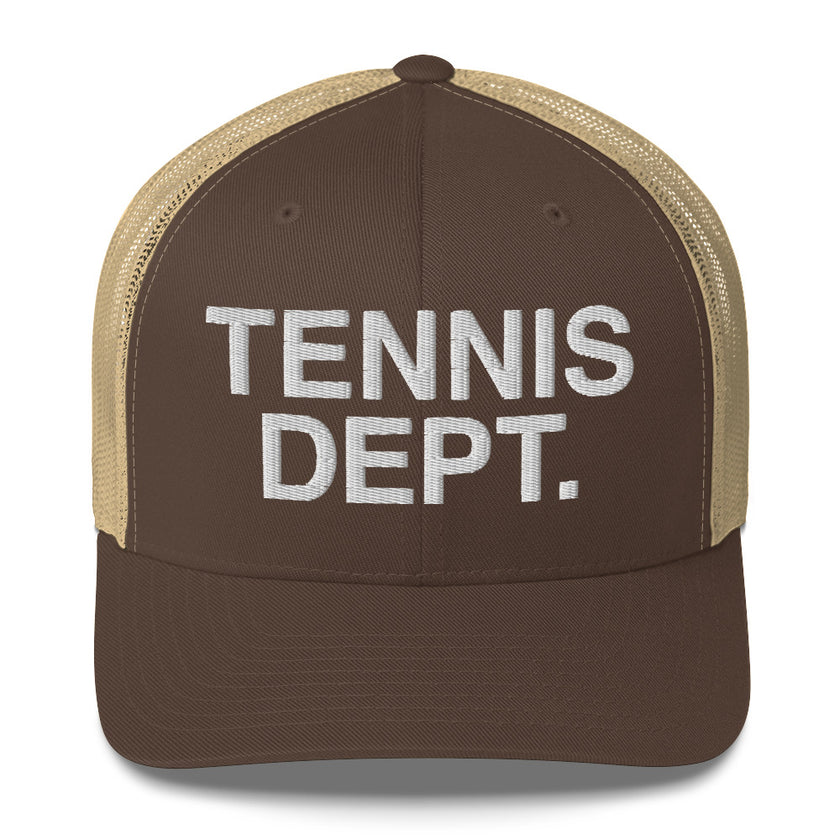 Tennis Dept Trucker Cap by CoVA Tennis