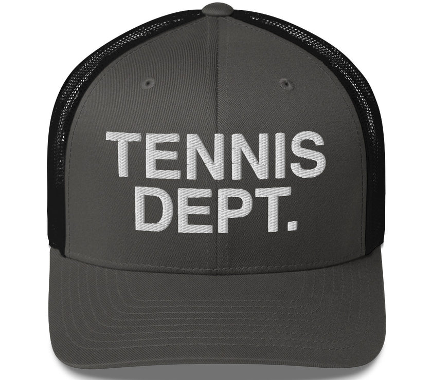 Tennis Dept Trucker Cap by CoVA Tennis