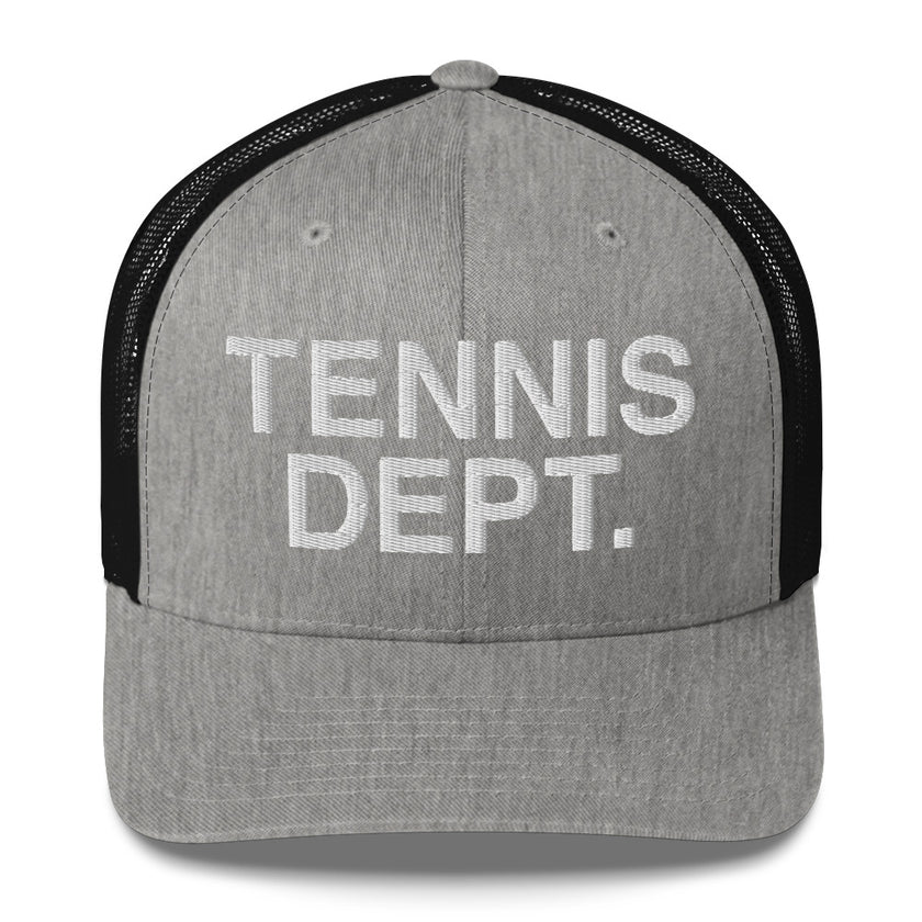 Tennis Dept Trucker Cap by CoVA Tennis