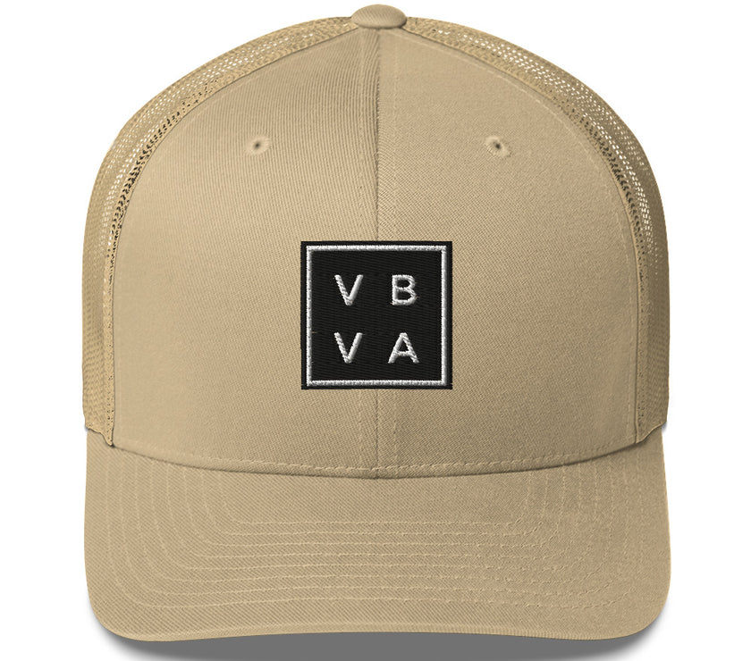 VBVA Trucker Cap by CoVA Tennis Virginia Beach Virginia