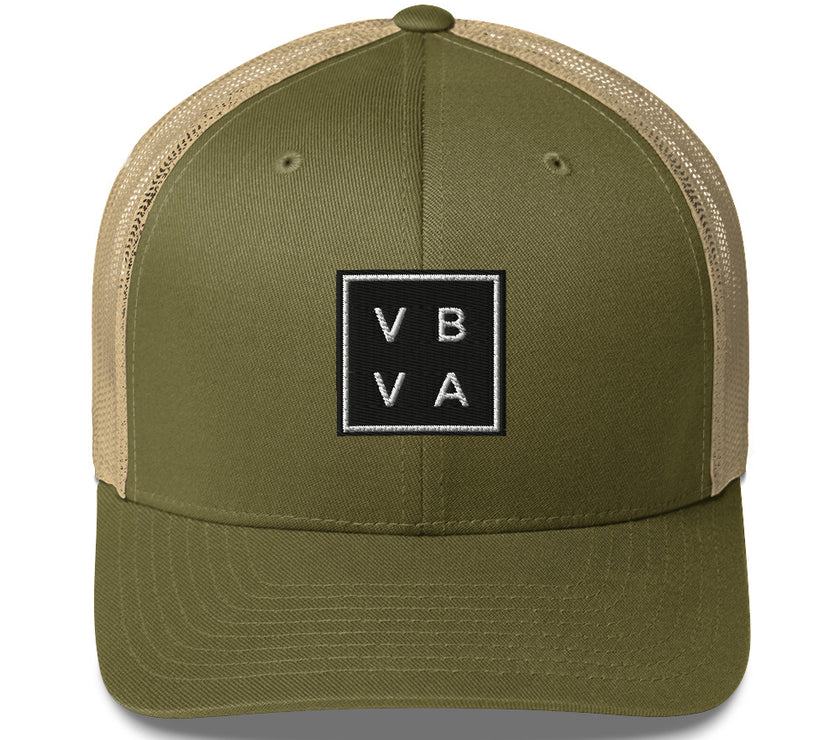 VBVA Trucker Cap by CoVA Tennis Virginia Beach Virginia