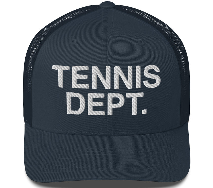 Tennis Dept Trucker Cap by CoVA Tennis