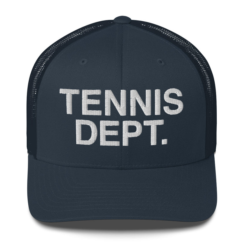 Tennis Dept Trucker Cap by CoVA Tennis