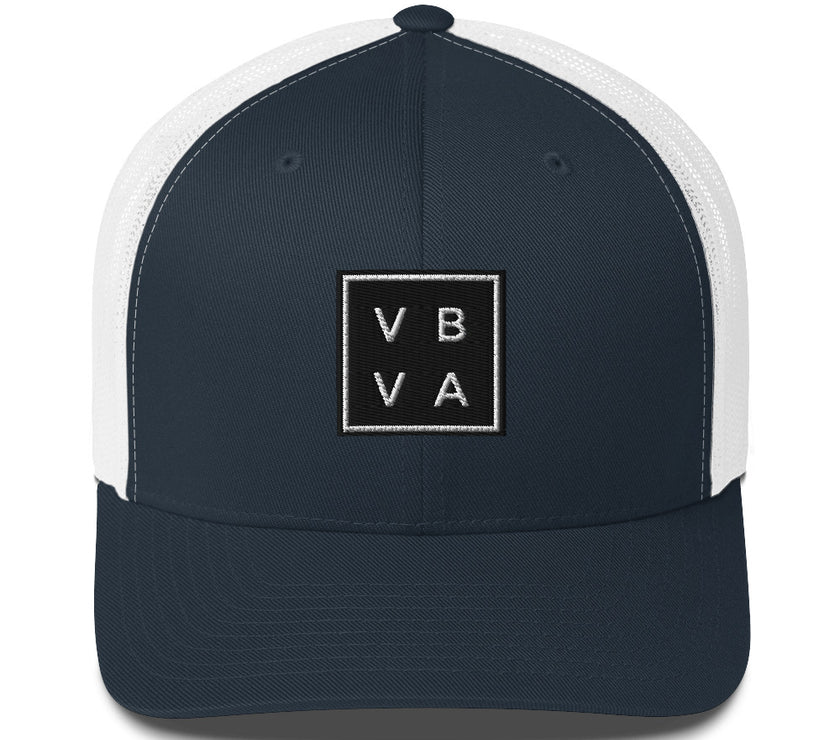 VBVA Trucker Cap by CoVA Tennis Virginia Beach Virginia