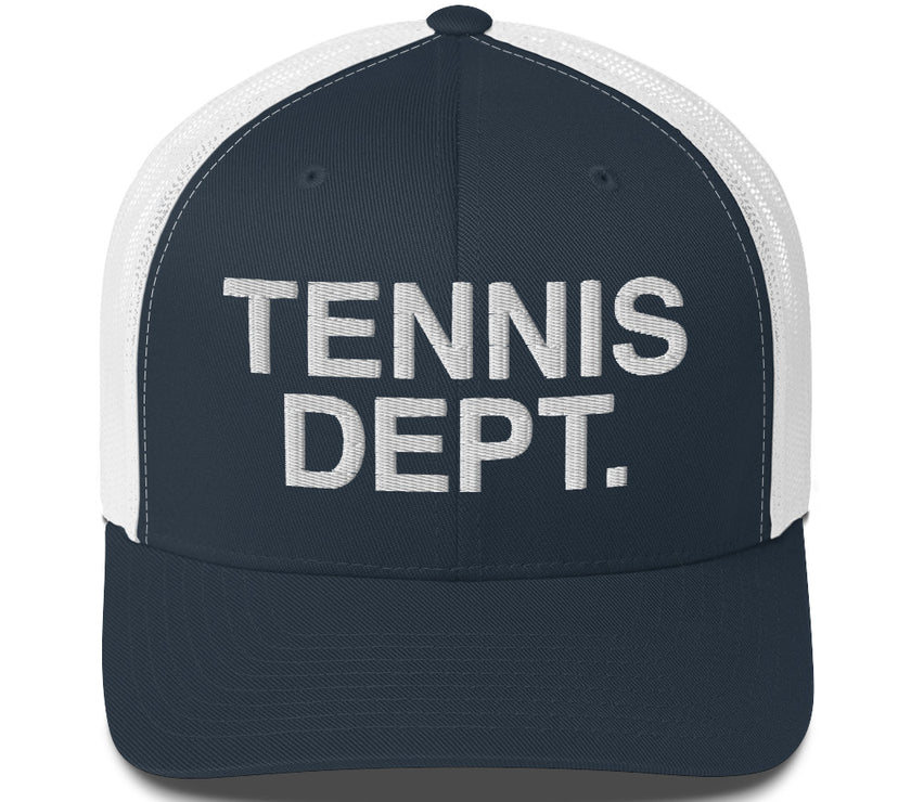 Tennis Dept Trucker Cap by CoVA Tennis