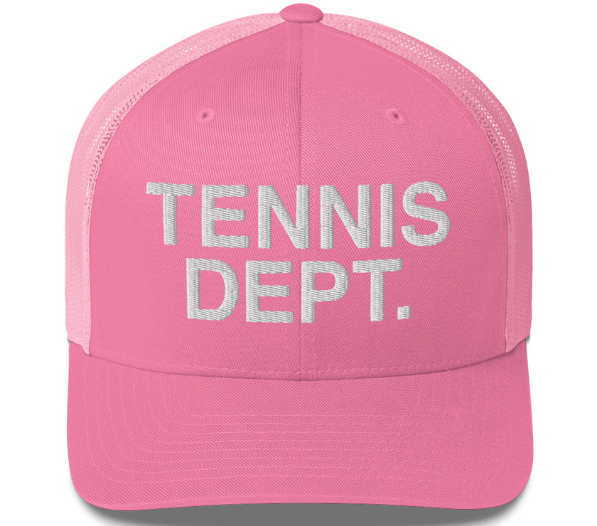 Tennis Dept Trucker Cap by CoVA Tennis