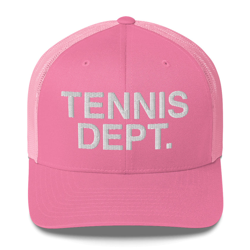 Tennis Dept Trucker Cap by CoVA Tennis