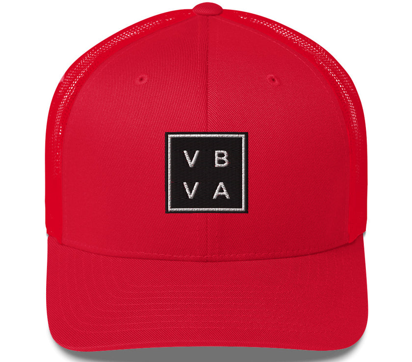 VBVA Trucker Cap by CoVA Tennis Virginia Beach Virginia