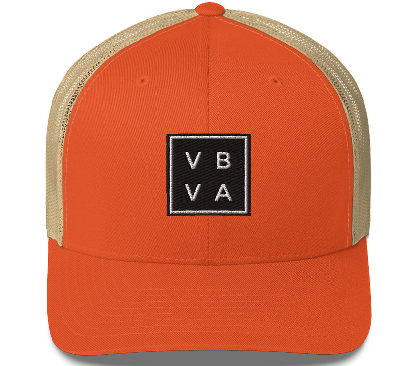 VBVA Trucker Cap by CoVA Tennis Virginia Beach Virginia