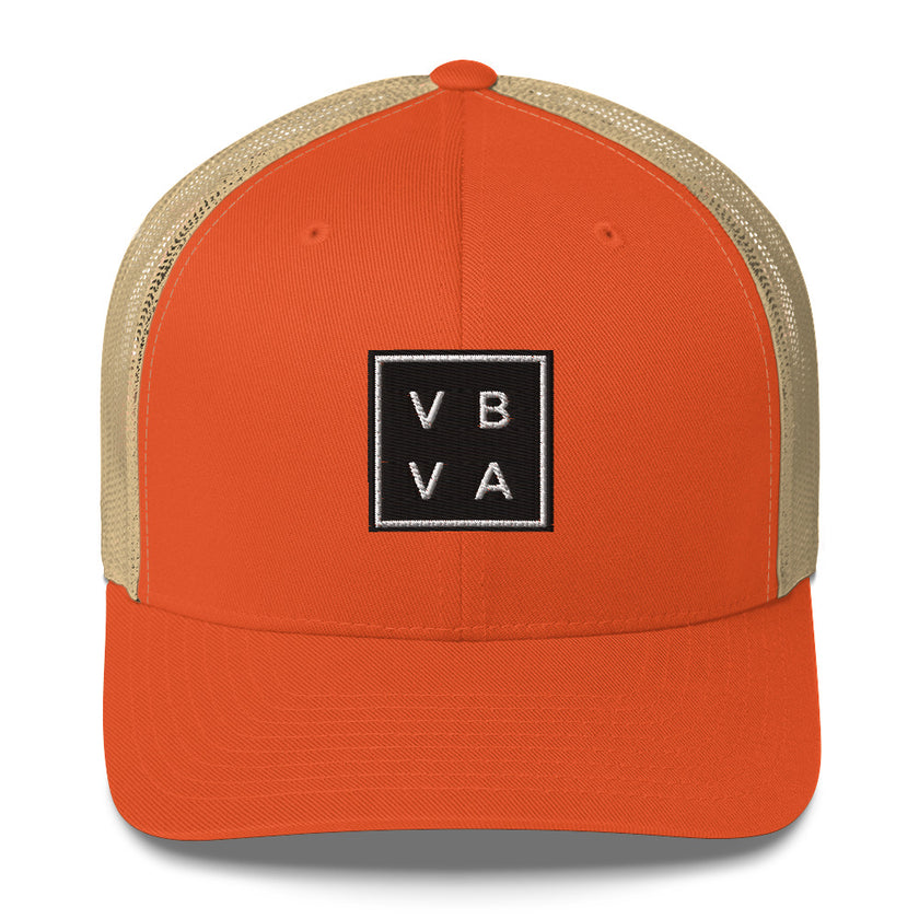 VBVA Trucker Cap by CoVA Tennis Virginia Beach Virginia