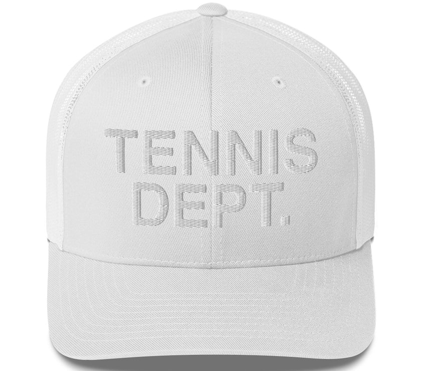 Tennis Dept Trucker Cap by CoVA Tennis