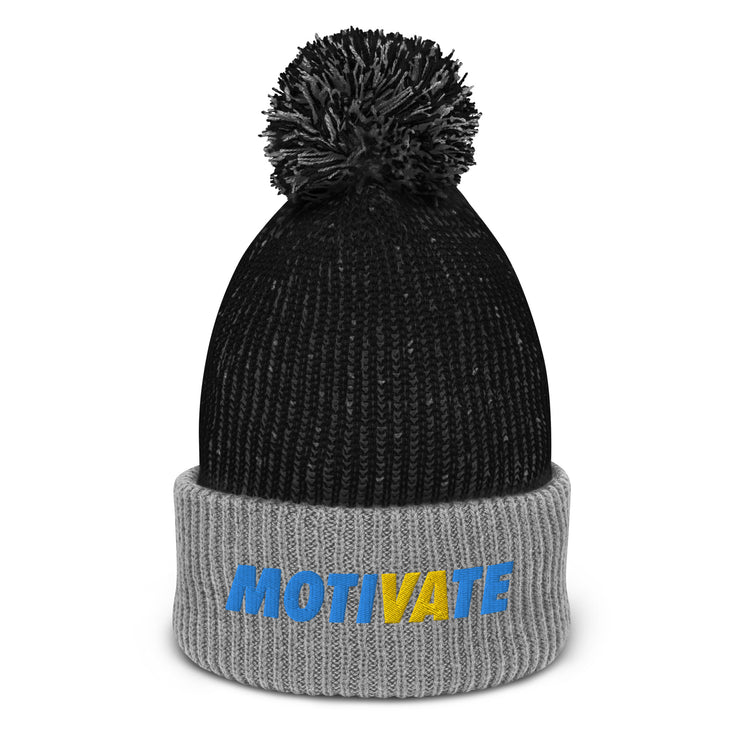 MOTIVATE by CoVA Tennis Pom-Pom Beanie