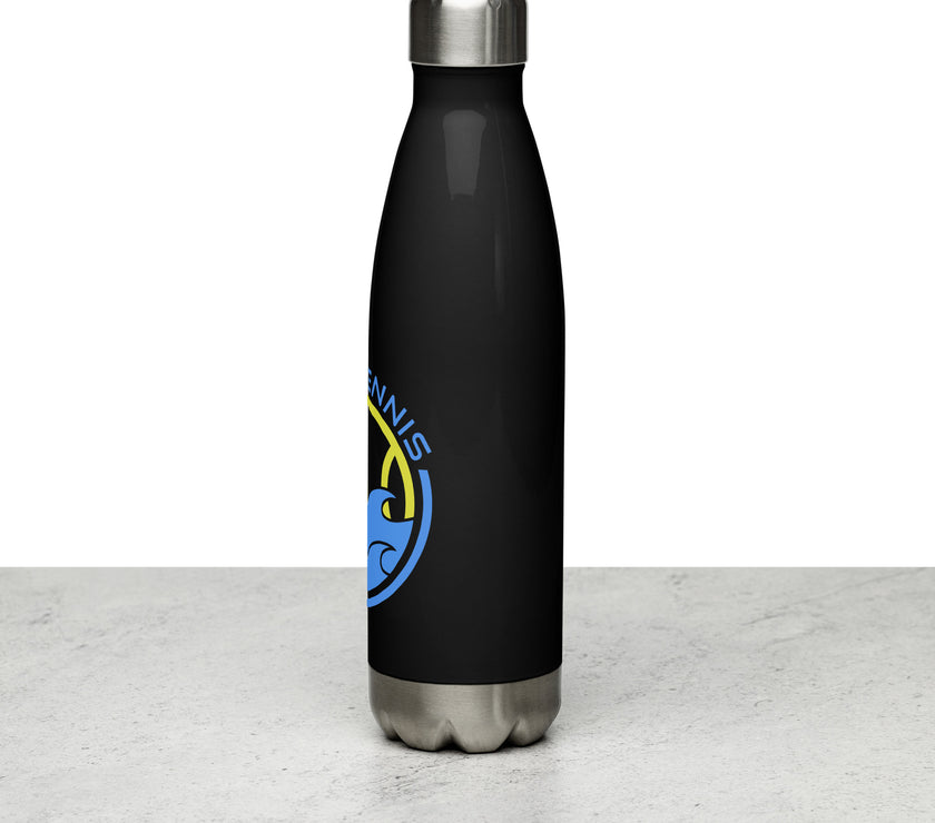 CoVA Tennis Ball & Waves Logo Stainless steel water bottle