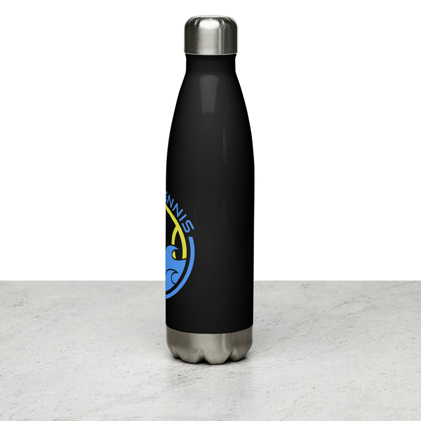 CoVA Tennis Ball & Waves Logo Stainless steel water bottle