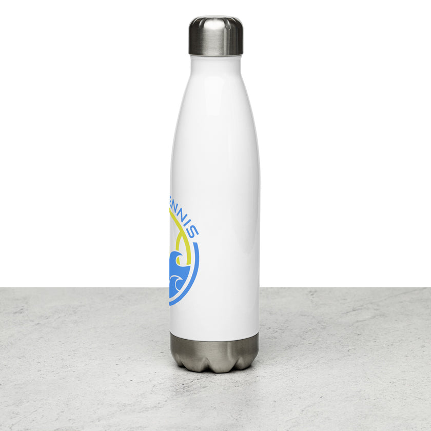 CoVA Tennis Ball & Waves Logo Stainless steel water bottle