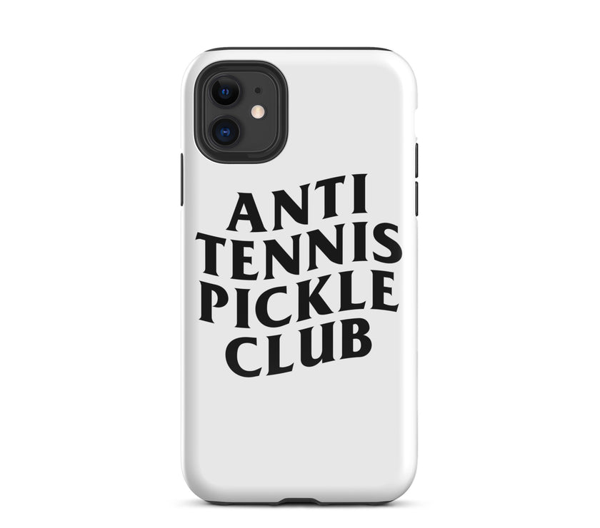 Anti Tennis Pickleball Club Tough Case for iPhone®