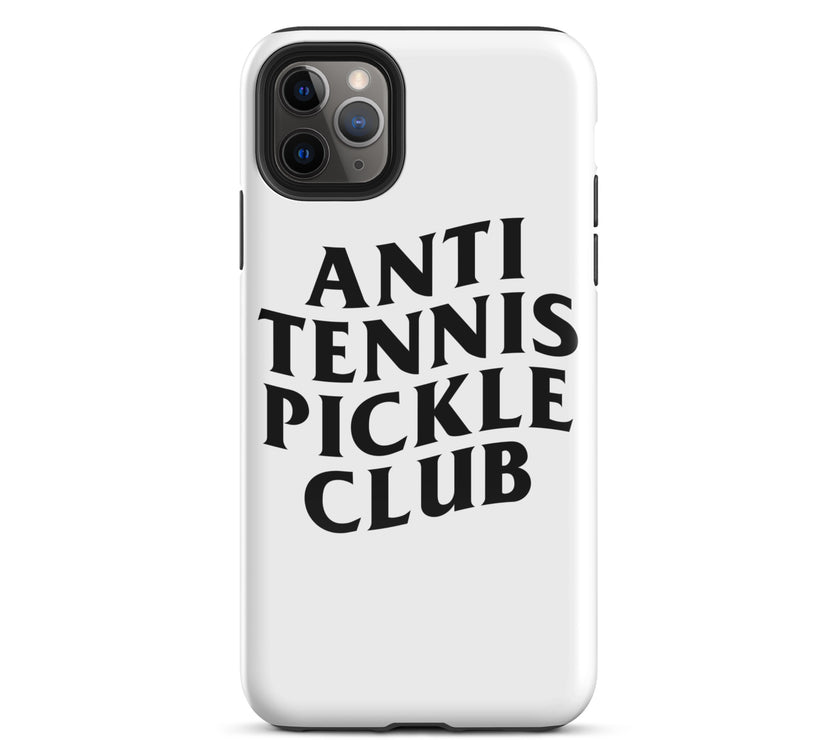 Anti Tennis Pickleball Club Tough Case for iPhone®