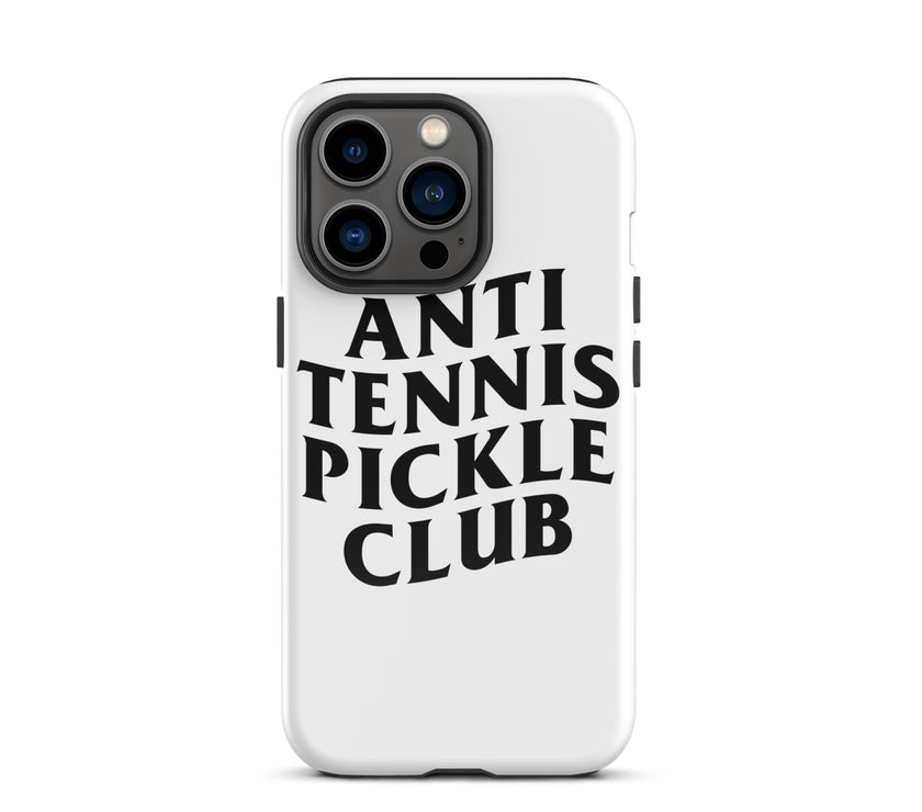 Anti Tennis Pickleball Club Tough Case for iPhone®