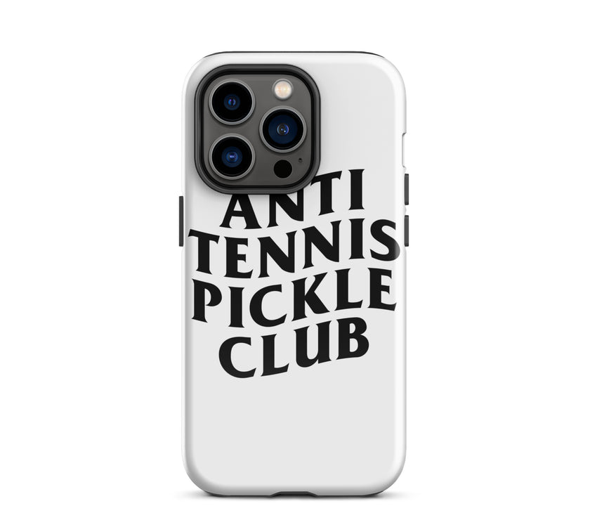 Anti Tennis Pickleball Club Tough Case for iPhone®