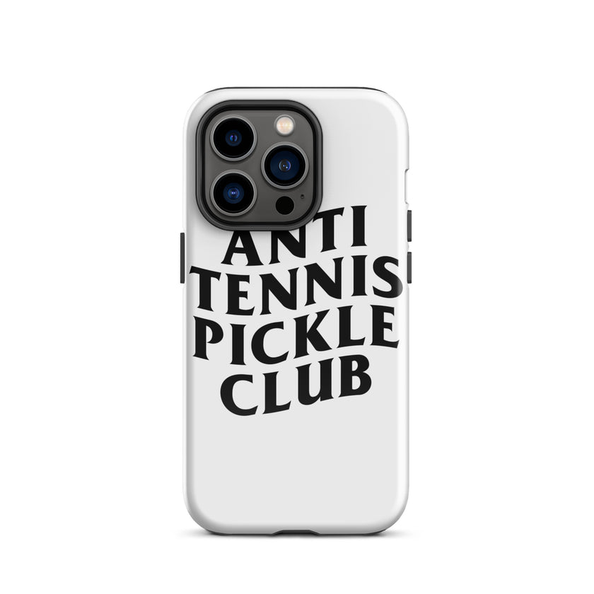 Anti Tennis Pickleball Club Tough Case for iPhone®