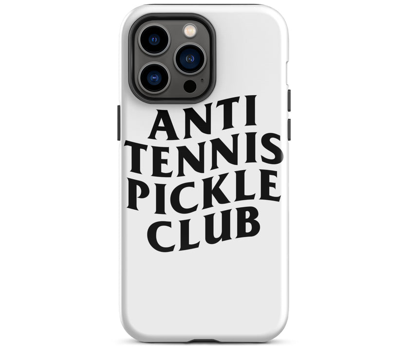 Anti Tennis Pickleball Club Tough Case for iPhone®