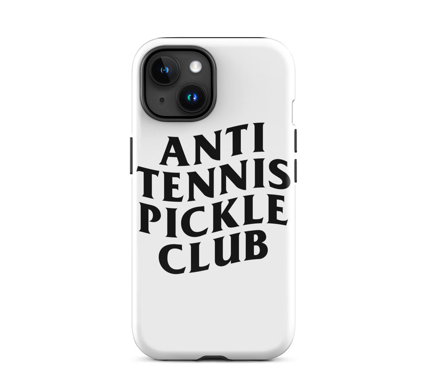 Anti Tennis Pickleball Club Tough Case for iPhone®