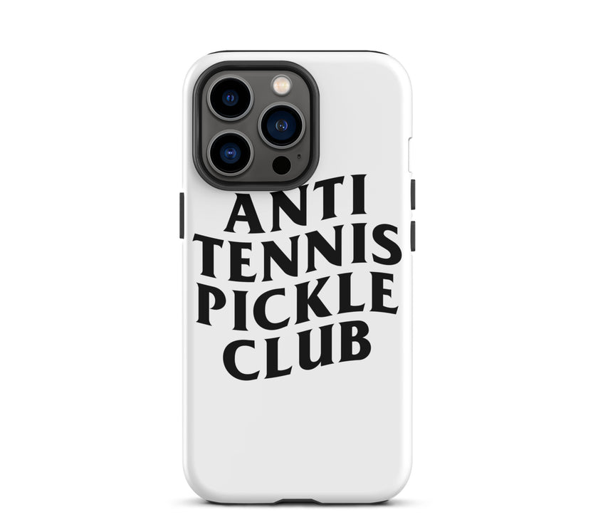 Anti Tennis Pickleball Club Tough Case for iPhone®