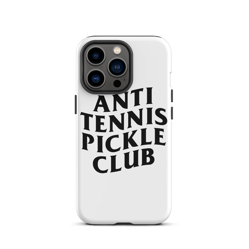 Anti Tennis Pickleball Club Tough Case for iPhone®