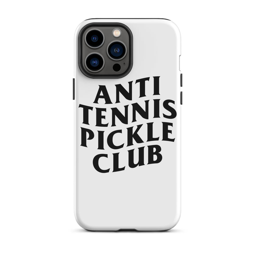 Anti Tennis Pickleball Club Tough Case for iPhone®