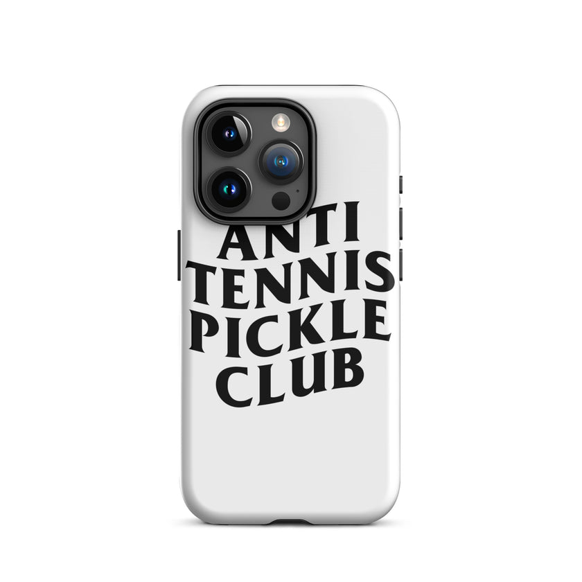 Anti Tennis Pickleball Club Tough Case for iPhone®