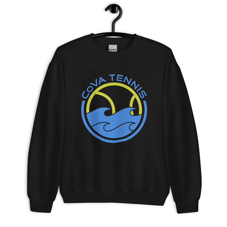 CoVA Tennis Ball & Waves Logo Unisex heavy blend Sweatshirt