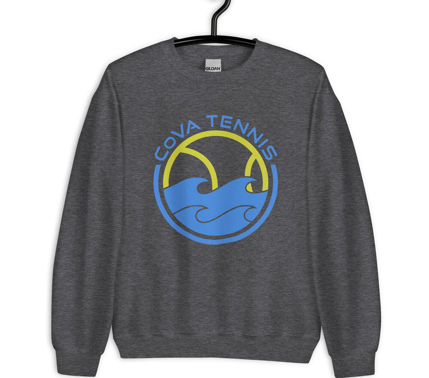 CoVA Tennis Ball & Waves Logo Unisex heavy blend Sweatshirt