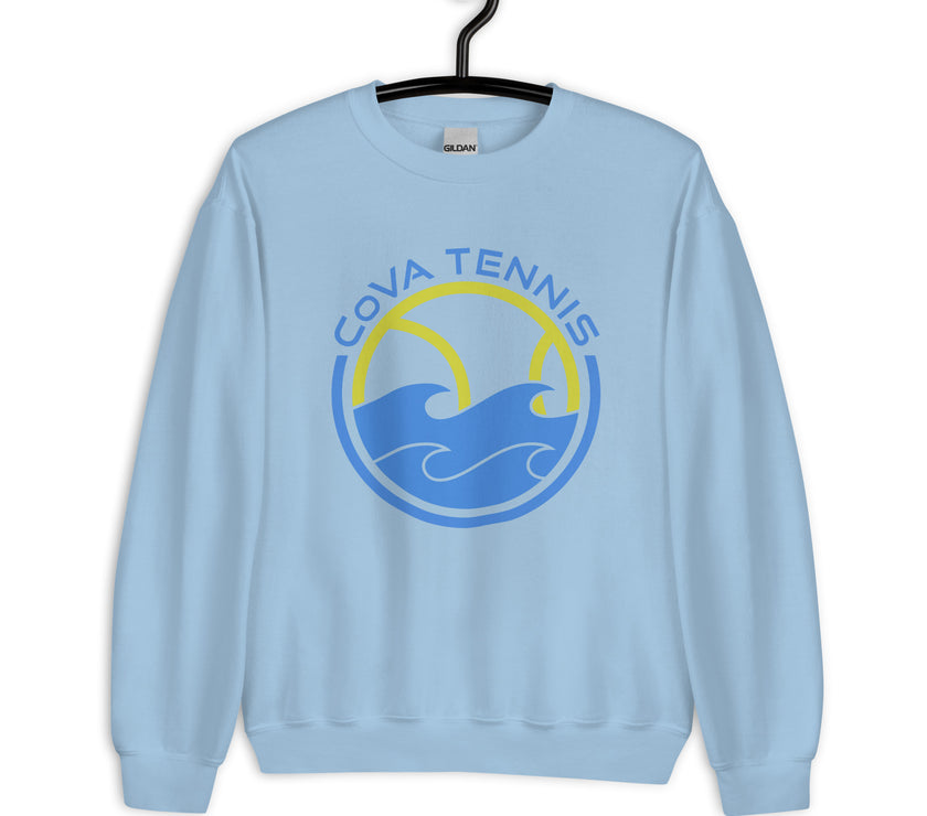 CoVA Tennis Ball & Waves Logo Unisex heavy blend Sweatshirt