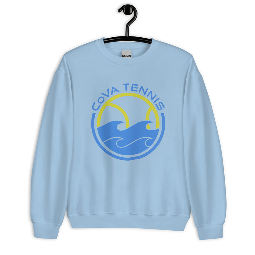 CoVA Tennis Ball & Waves Logo Unisex heavy blend Sweatshirt