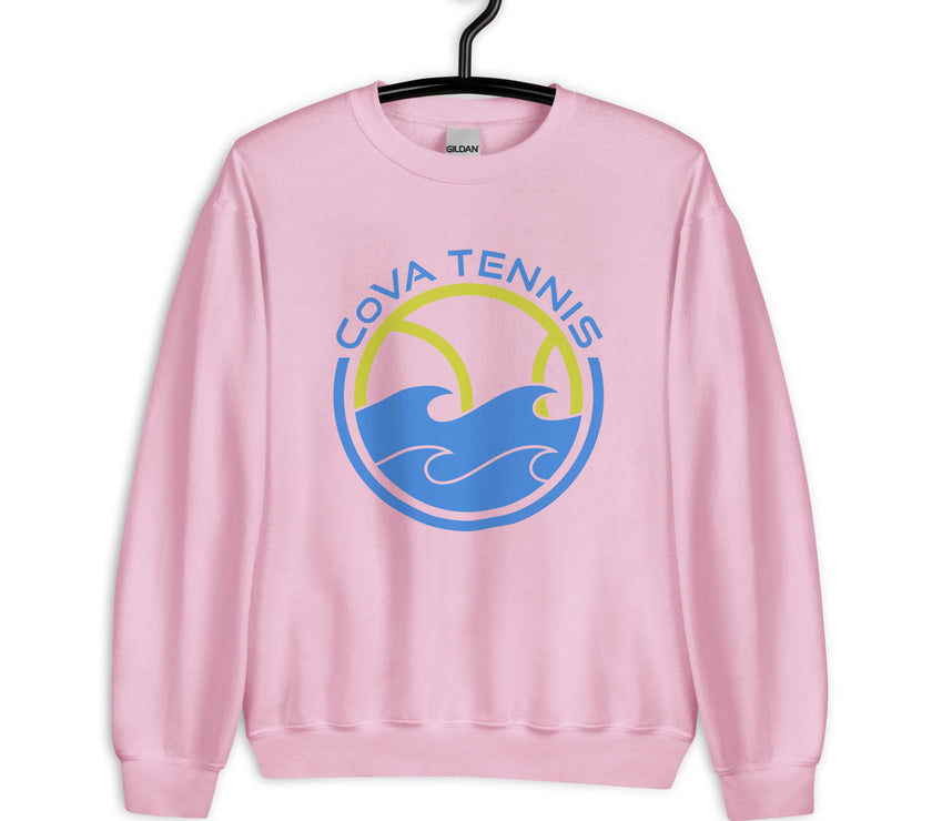 CoVA Tennis Ball & Waves Logo Unisex heavy blend Sweatshirt