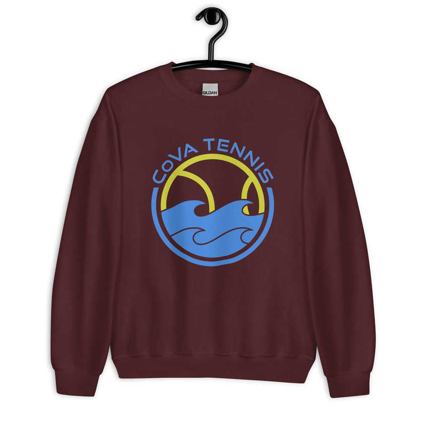 CoVA Tennis Ball & Waves Logo Unisex heavy blend Sweatshirt