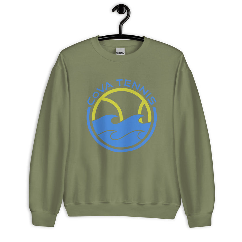 CoVA Tennis Ball & Waves Logo Unisex heavy blend Sweatshirt